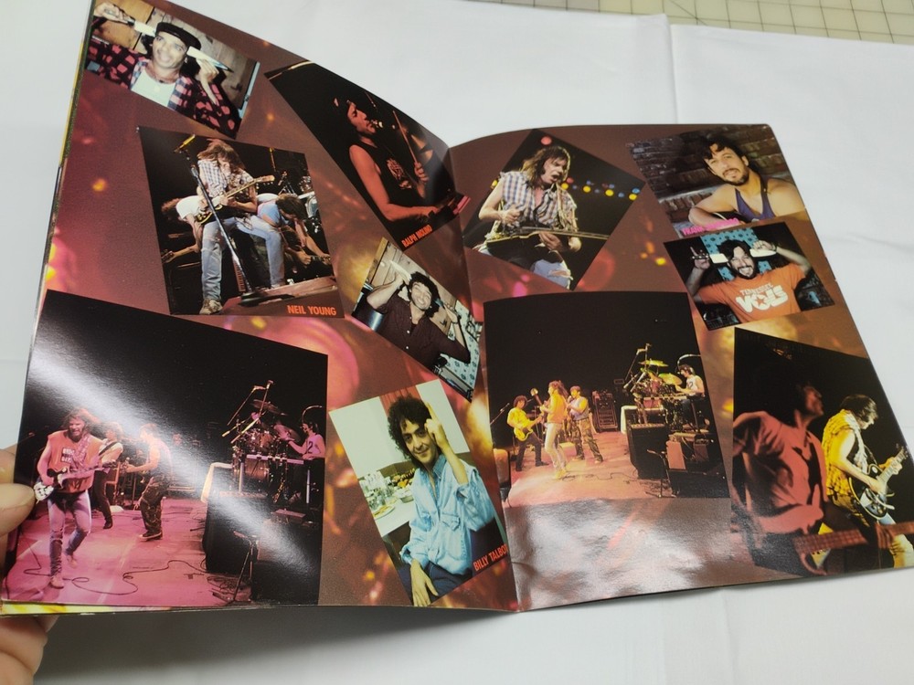 NEIL YOUNG & Crazy Horse LIFE Tour Concert Program Book Music Program