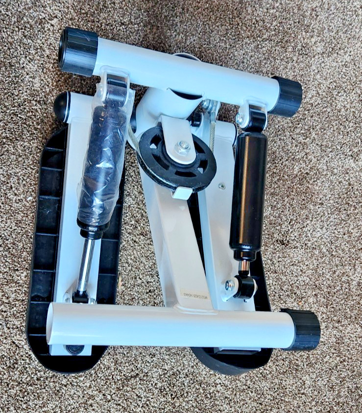 Mini Stepper Exercise Machine With Adjustable Resistance And Digital Reps/Cal.