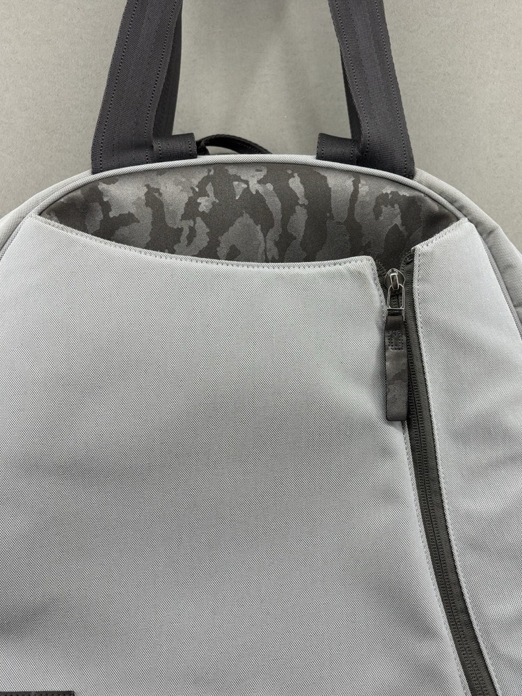 Doubletake Gray Melbourne Backpack Tennis Waterproof Pocket Adjustable Strap