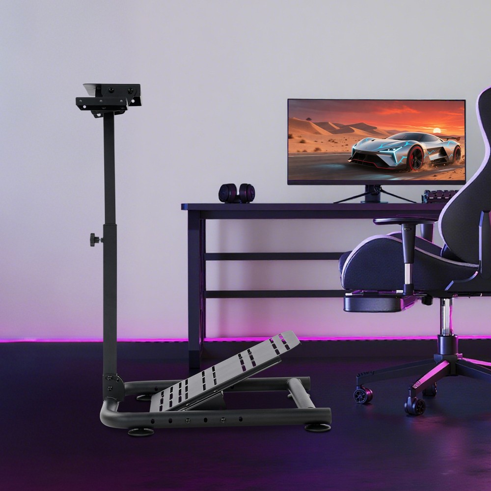 Racing Simulator Stand, Racing Adjustable Steering Wheel Stand Game Training New