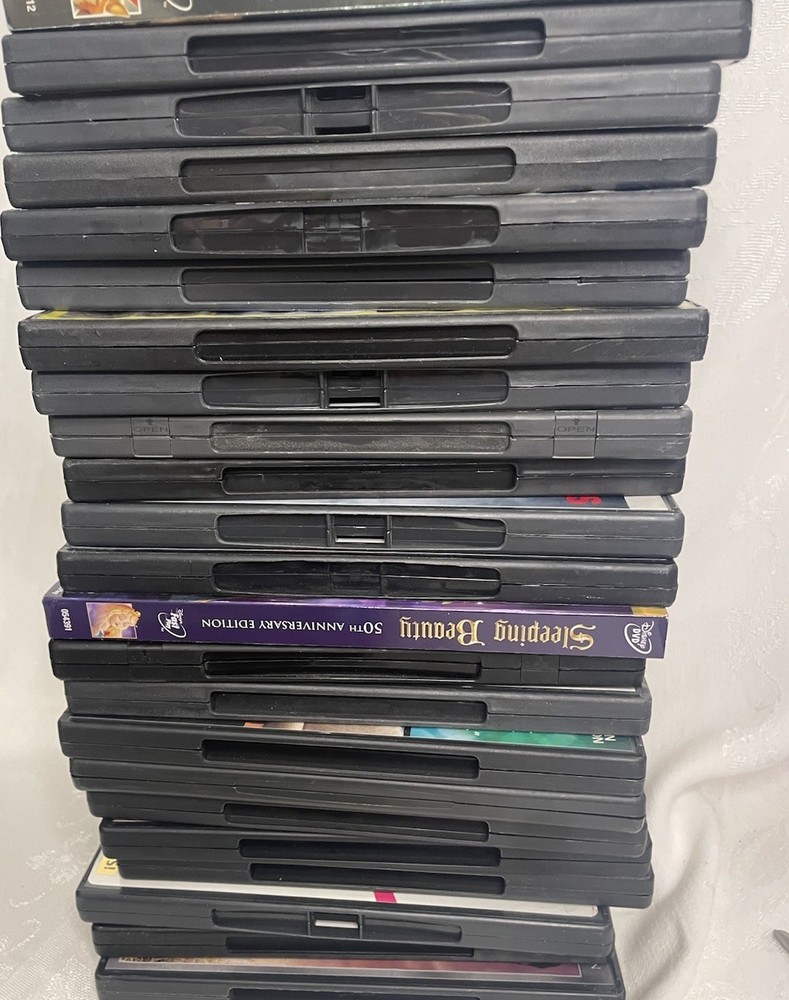 100+ Empty DVD Cases w/ Artwork NO DISCS Replacements Lot