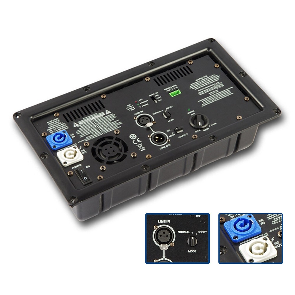 Professional Power Module Subwoofer Continuous Class D Active Power Amplifier