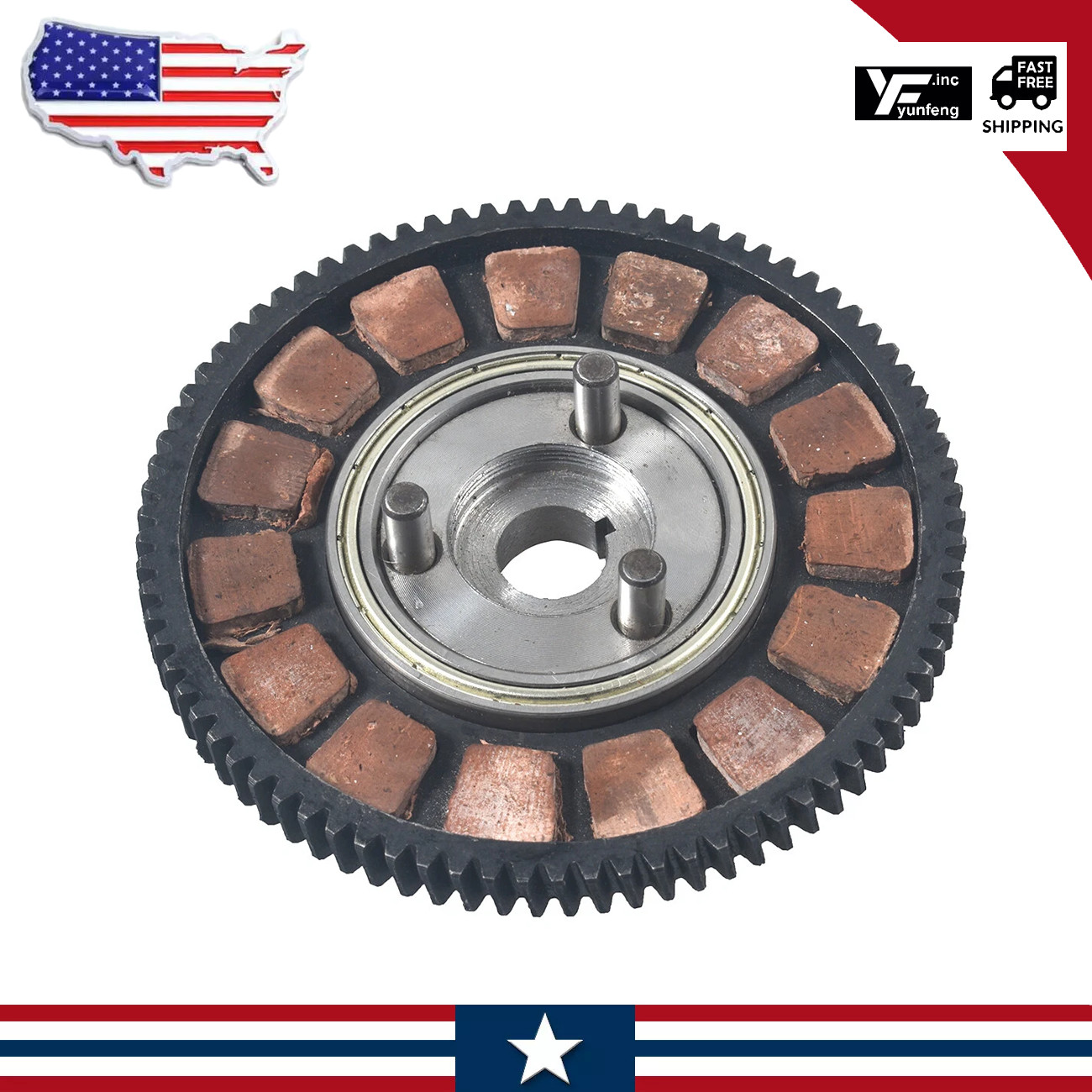 Upgrade Complete Clutch Bevel Wheel Kit For 49/66/80cc 2 Stroke Motorized Bike