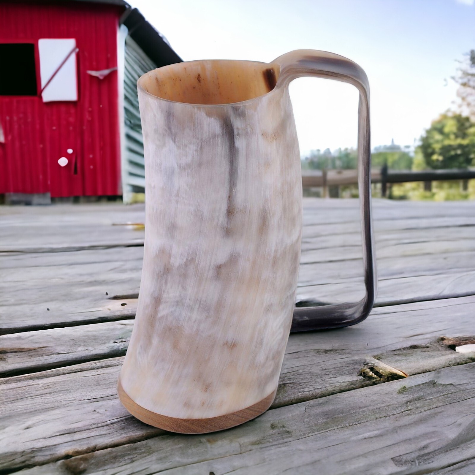Game of thrones Real Horn Mug Beer wine Tankard Viking Drinking Cup with Handle