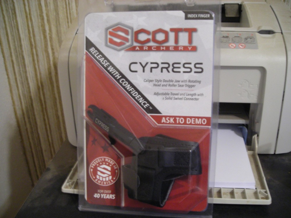 NEW  Scott Archery CYPRESS Release Index Trigger