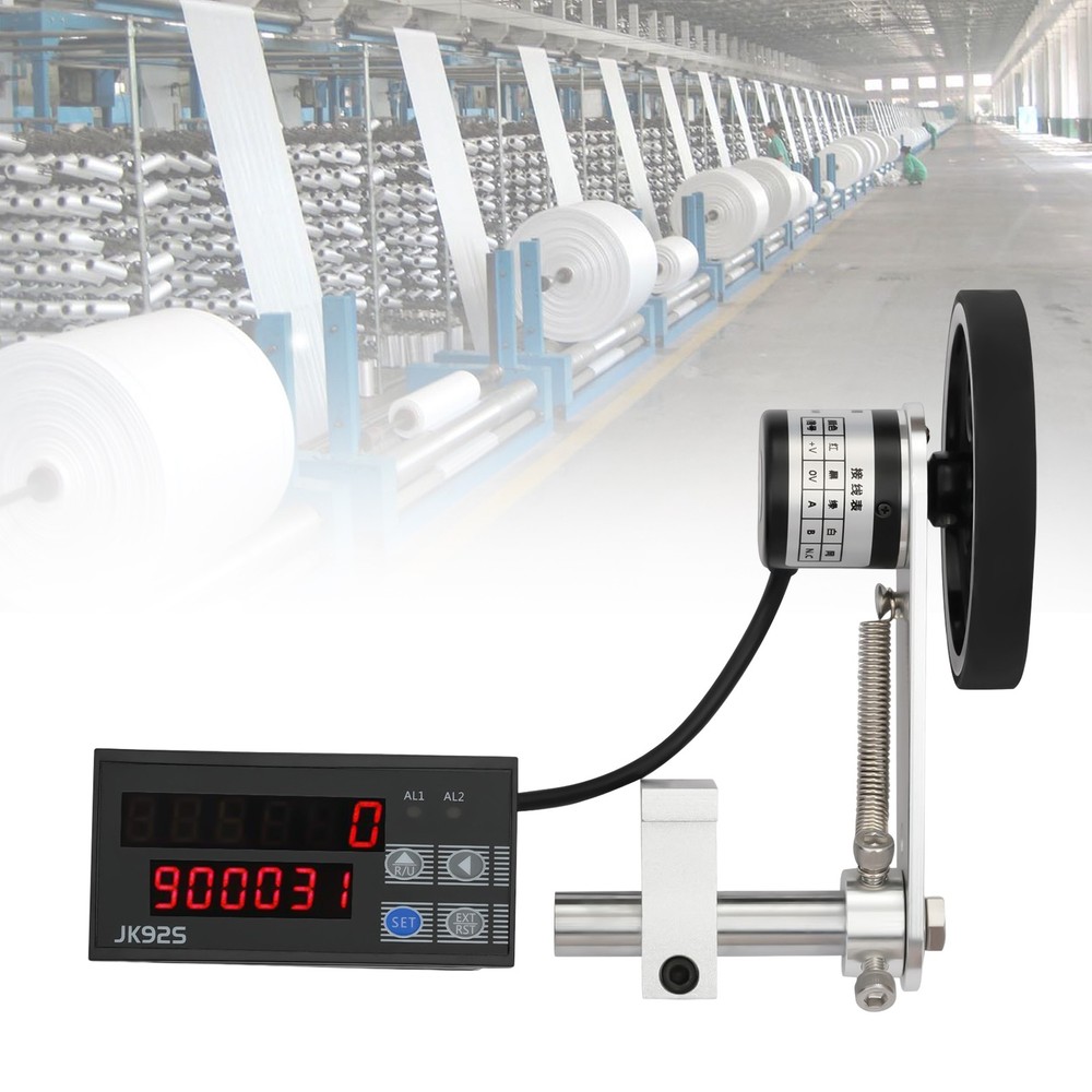 Digital Length Meter Rolling Wheel Electronic Length Measure Tool Meter Counter