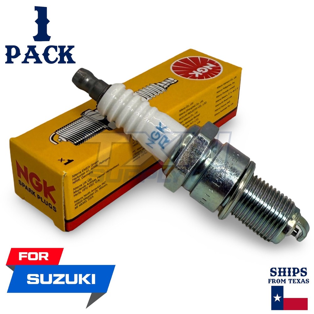 1 NGK Spark Plug - For FA 50 Suzuki Motorcycle
