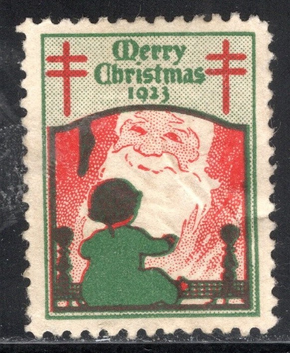 US Stamp Scott #WX31, Christmas Seals 1923, Single, MLH (B)