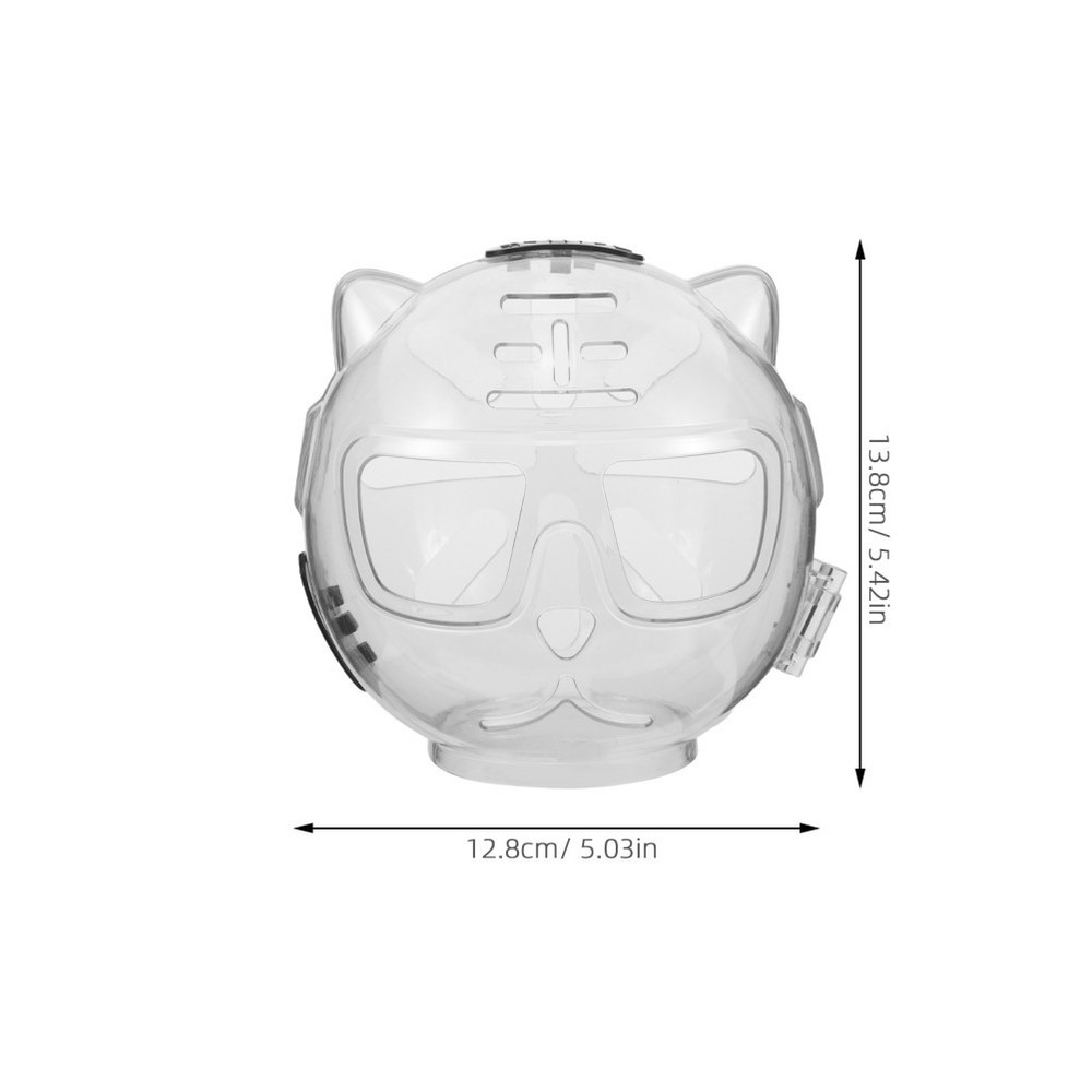 Cat Astronaut Costume Grooming Accessory Biting Prevention Muzzle