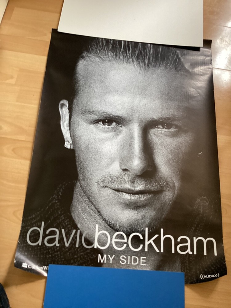 DOUBLE SIDED BECKHAM MY LIFE POSTER