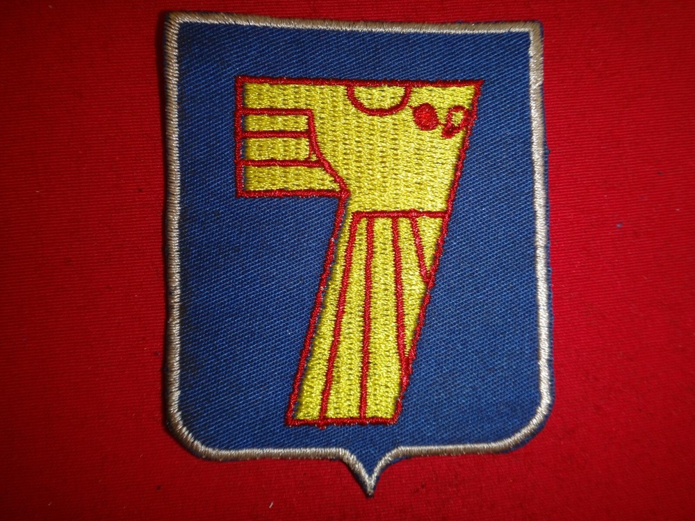Vietnam War ARVN 7th INFANTRY Division Patch