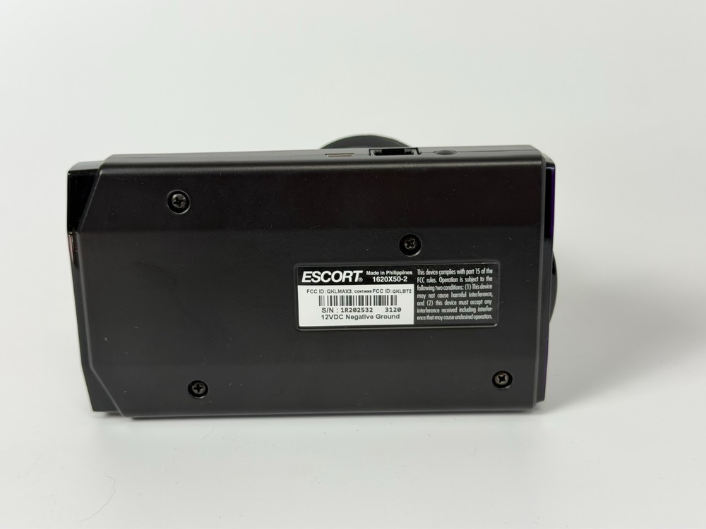 Escort MAX 3 Radar Detector (used), MN: 1620X50-2