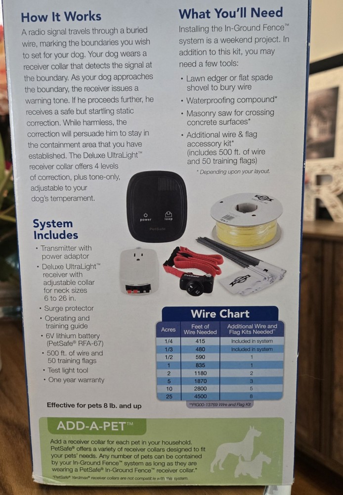 Petsafe In-ground Electric Fence System