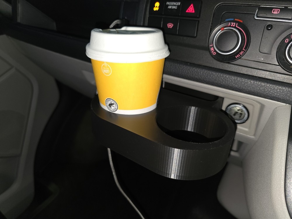 VW T6 Dual Cup Holder