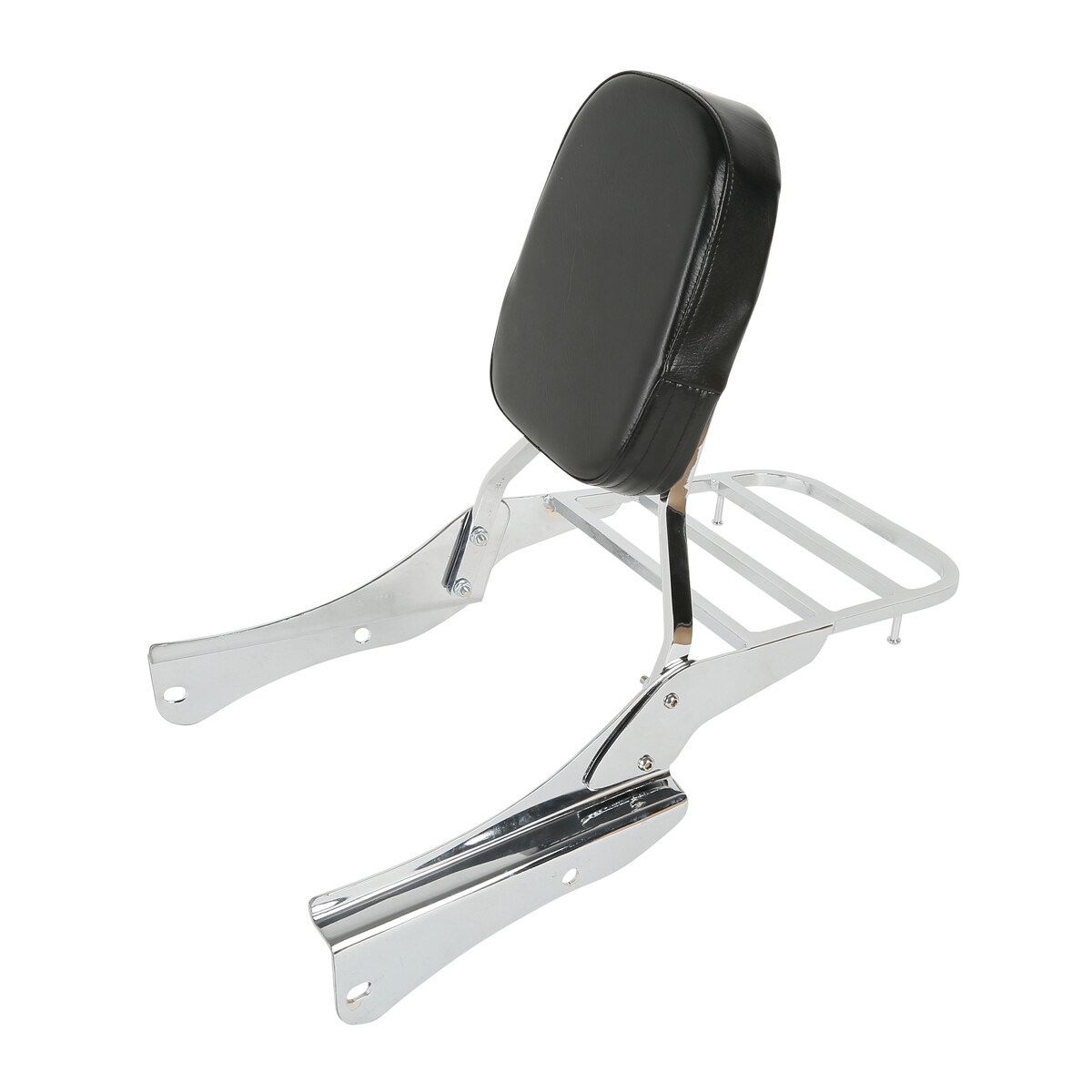 Backrest Sissy Bar Luggage Rack Fit For Honda Shadow Spirit VT750DC 01-03 05-07
