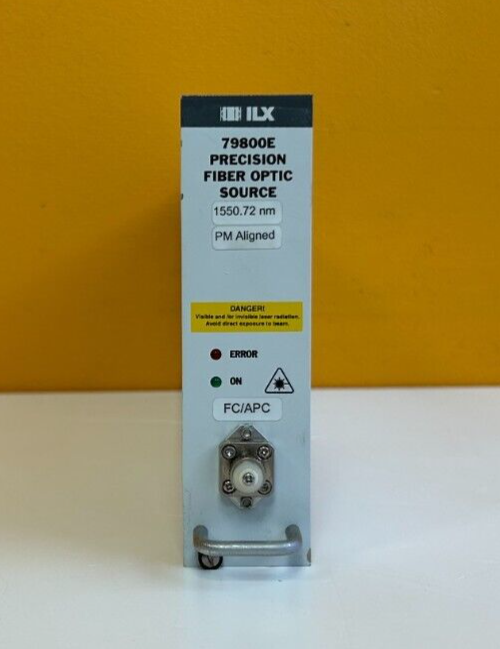 ILX Lightwave FOS79800E/315C2 Precision Fiber Optic Source Module. Tested!