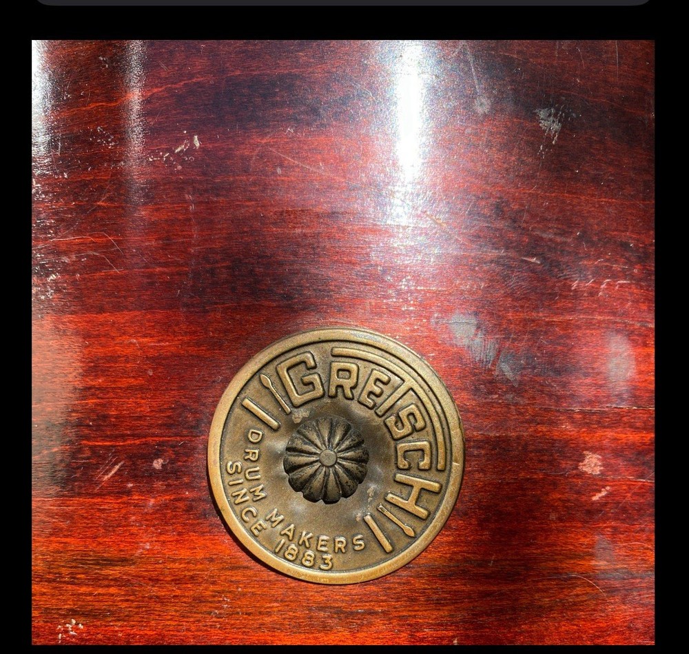 60's Gretsch “bop kit” Round Badge