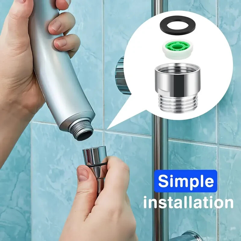 8PCS Shower Flow Reducer Limiter Set,Control Valves Shower Water Flow Restrictor