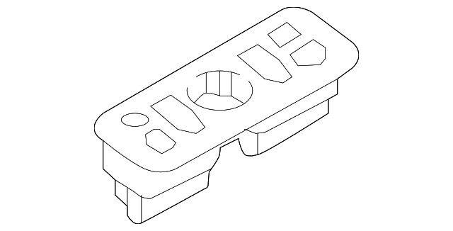 Genuine Mid USB/ Power Socket Discovery Range Rover LR106219