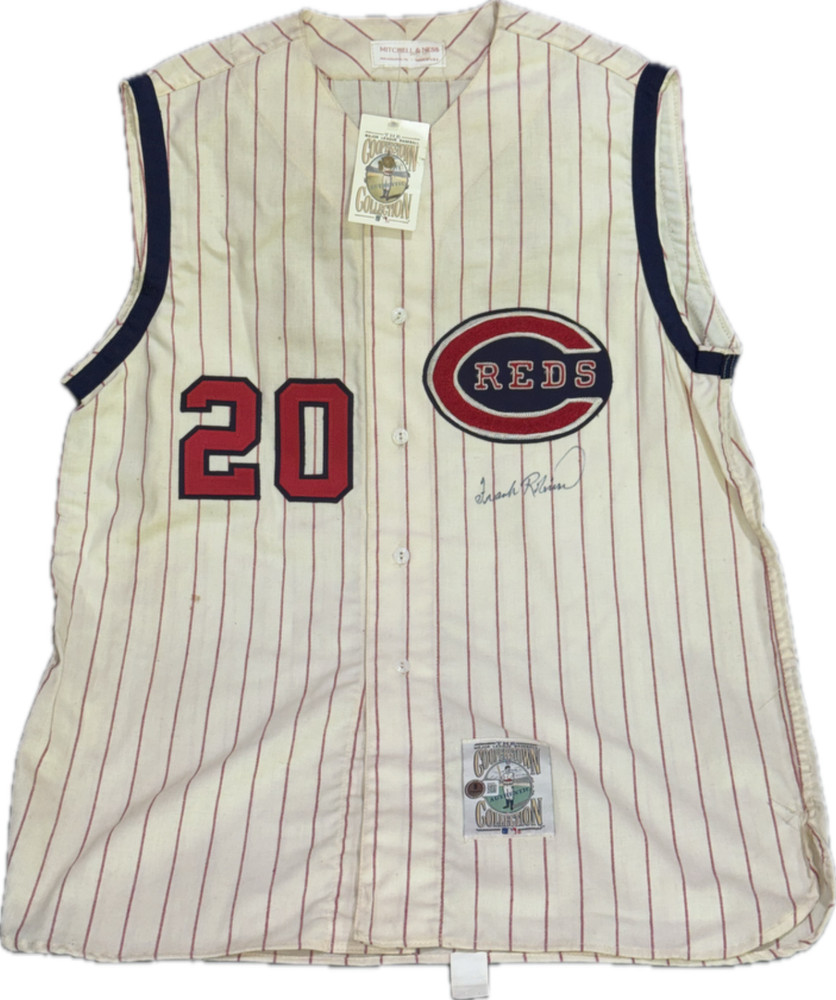 Frank Robinson Signed Mitchell & Ness M&N Authentic Autographed Jersey Auto BAS