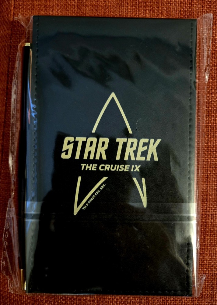 Star Trek The Cruise Notepad with Pen