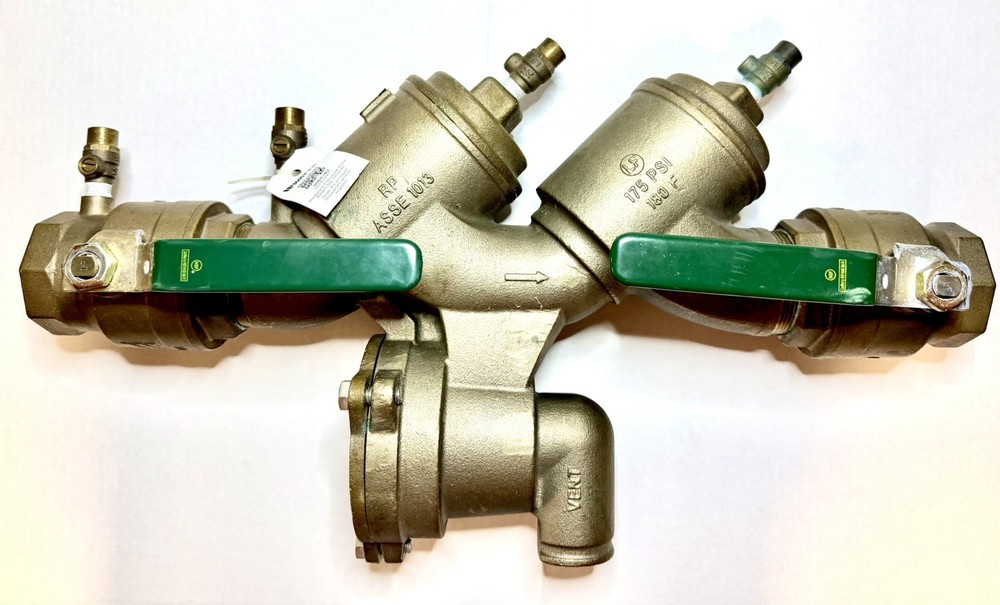 Watts LF919-QT 2" Reduced Pressure Zone Backflow Preventer Assembly