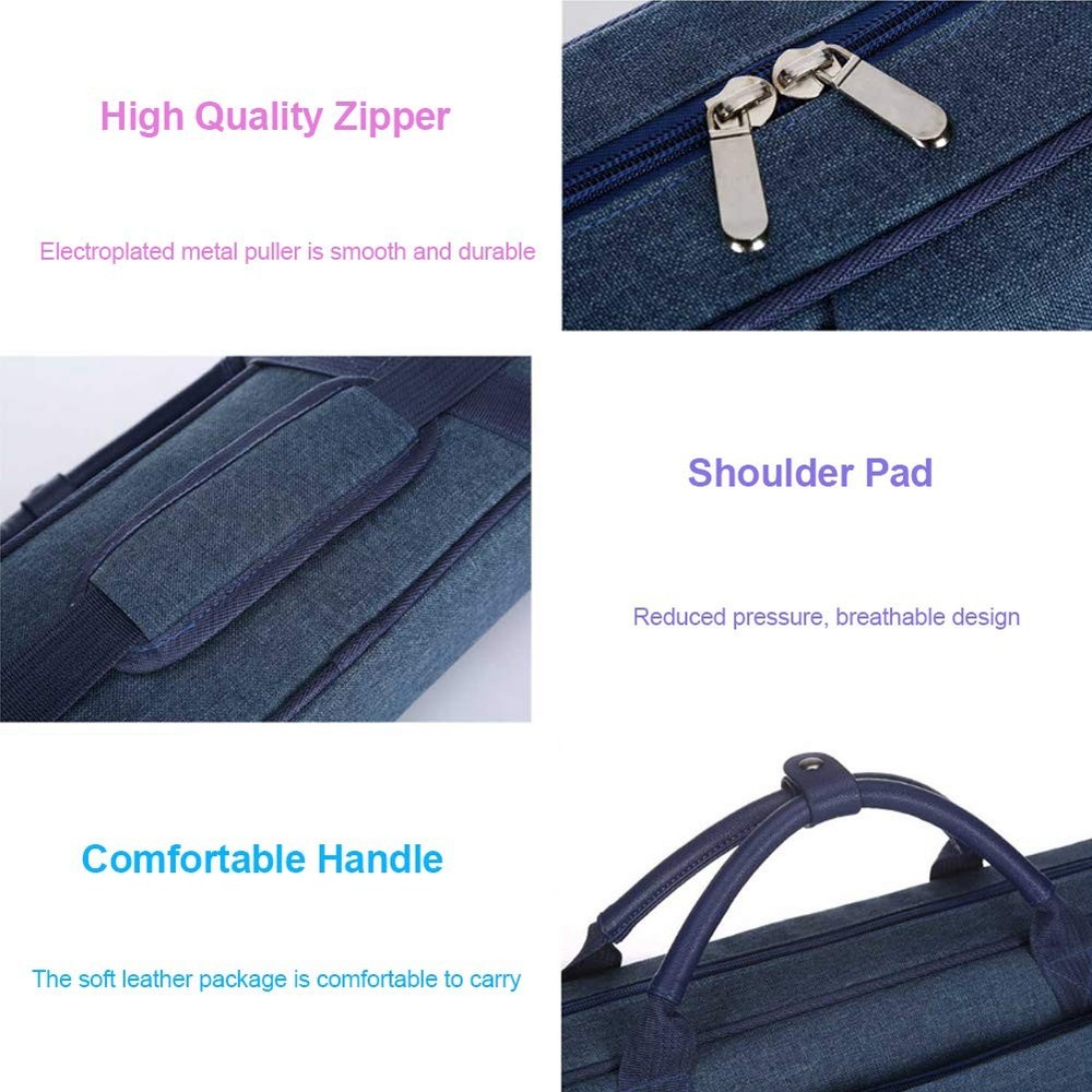 Pool Cue Billiard Stick Carrying Case One Size, Blue