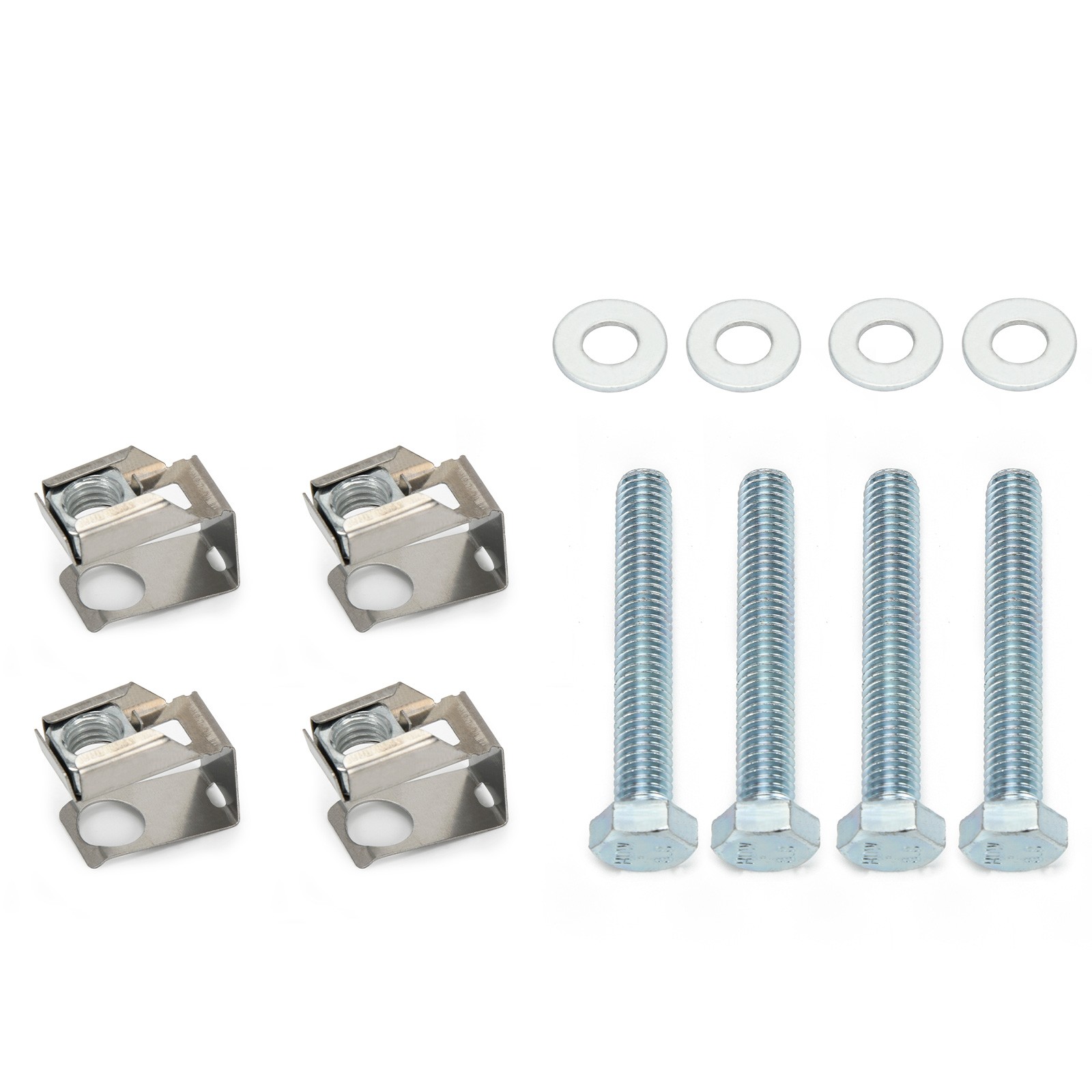 4 Pack Exhaust Manifold Flange Bolts & Nuts For Jeep Wrangler Dodge Durango Ram