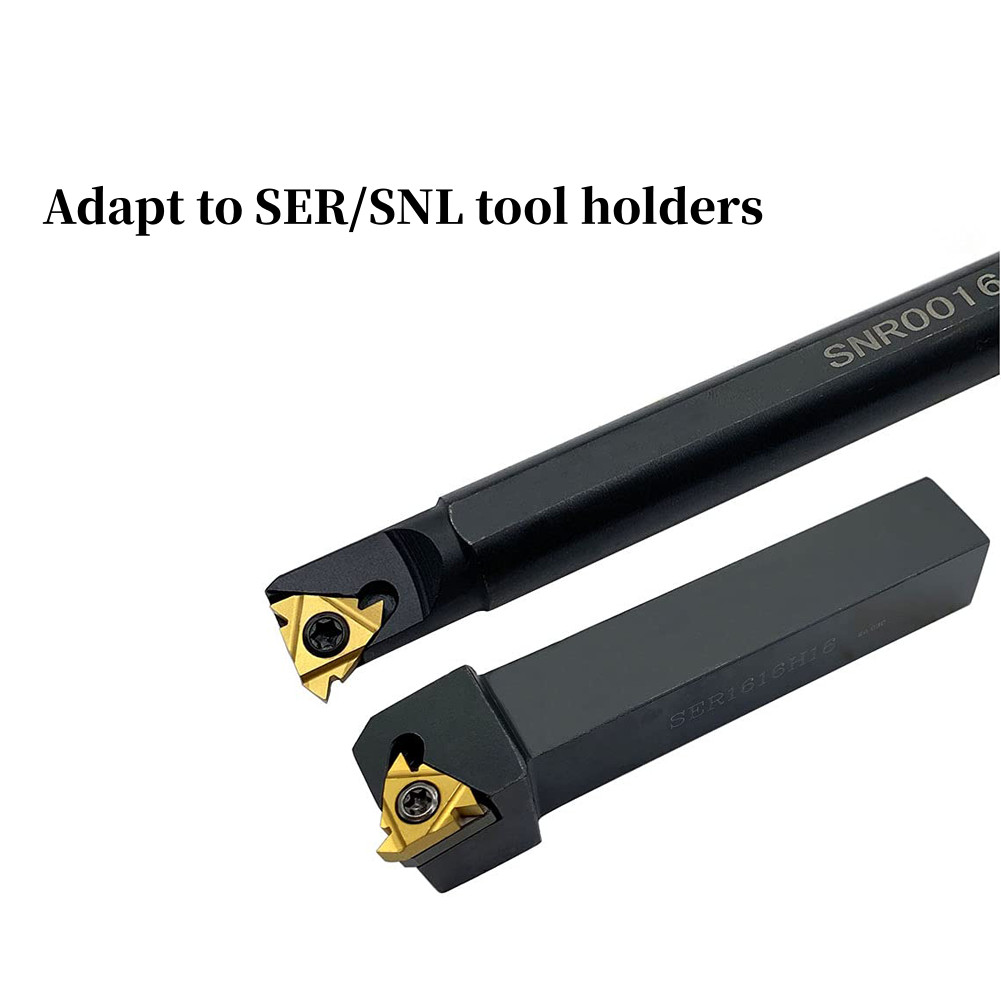 20pcs 16ER AG60 Carbide Insert Threading Inserts For SER1616H16 Lathe Holder New