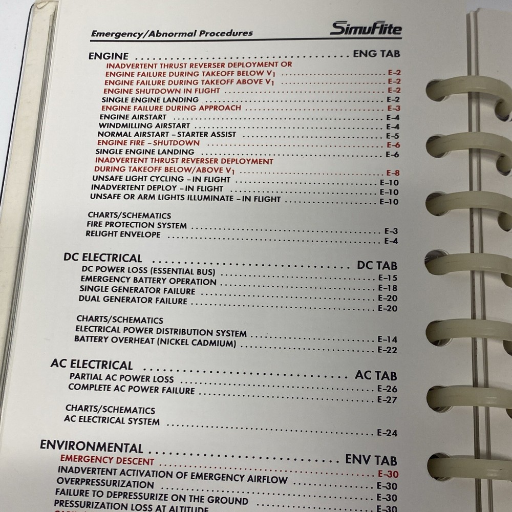 LearJet 24 Operating Handbook SimuFlite