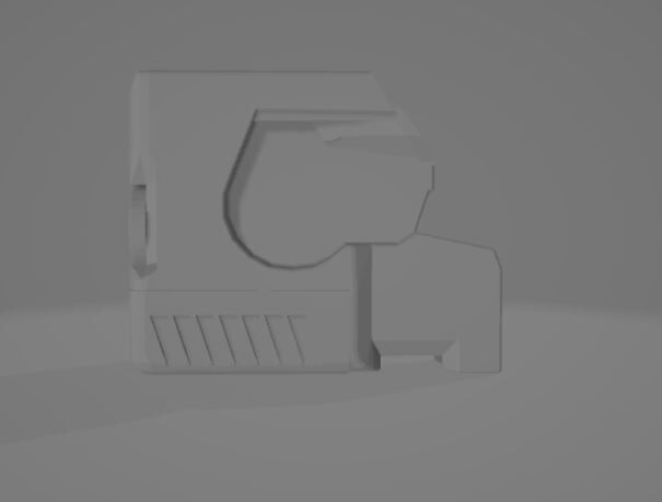 [3D Bro] Basic Mock LAM Mk23 Airsoft (Featureless)