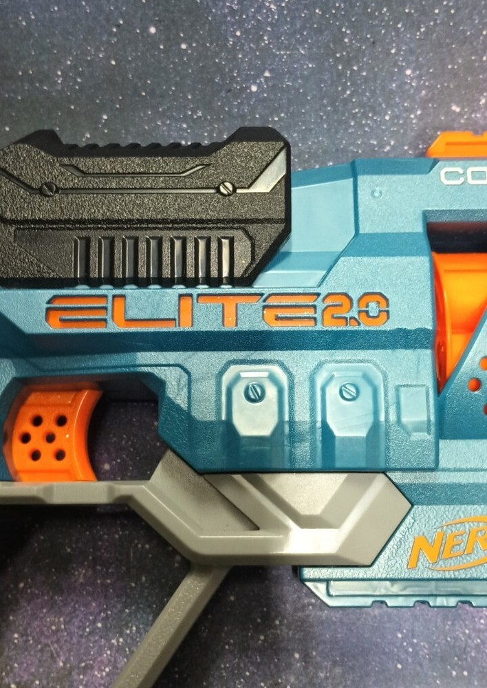 NERF Elite 2.0 Commander RD-6 Blaster Tested Working