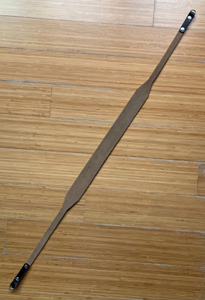 Horween Chromexcel leather camera neck strap 37" new