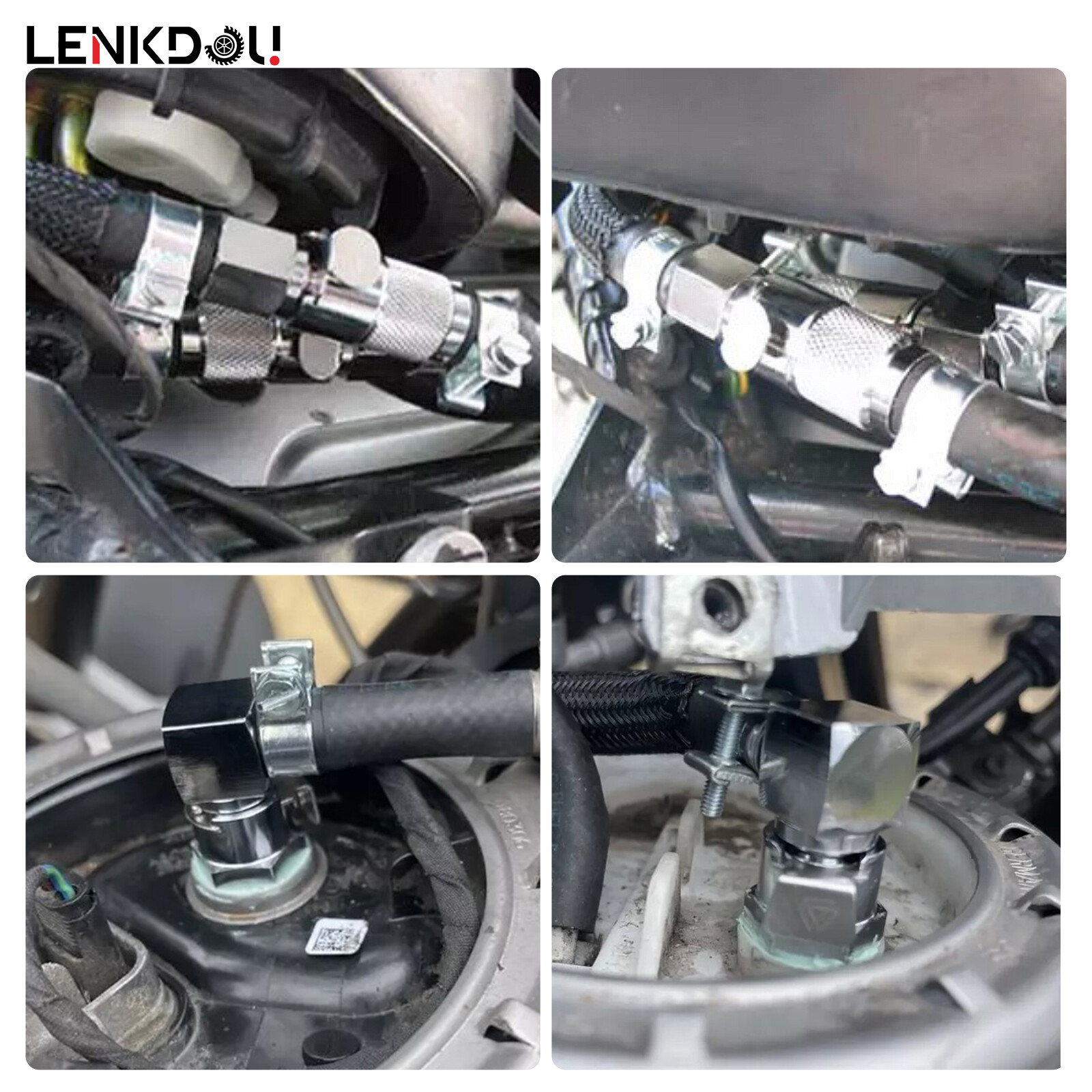 Gas Fuel Pump Line Hose Quick Release Disconnect Coupling 1/4" BSPT For Triumph