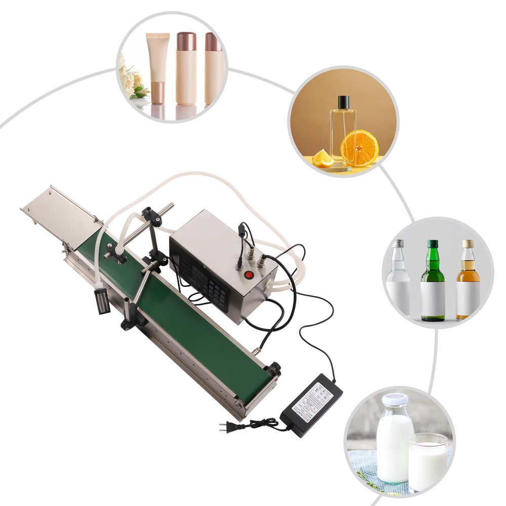 1 head Liquid Filling Machine automatic conveyor