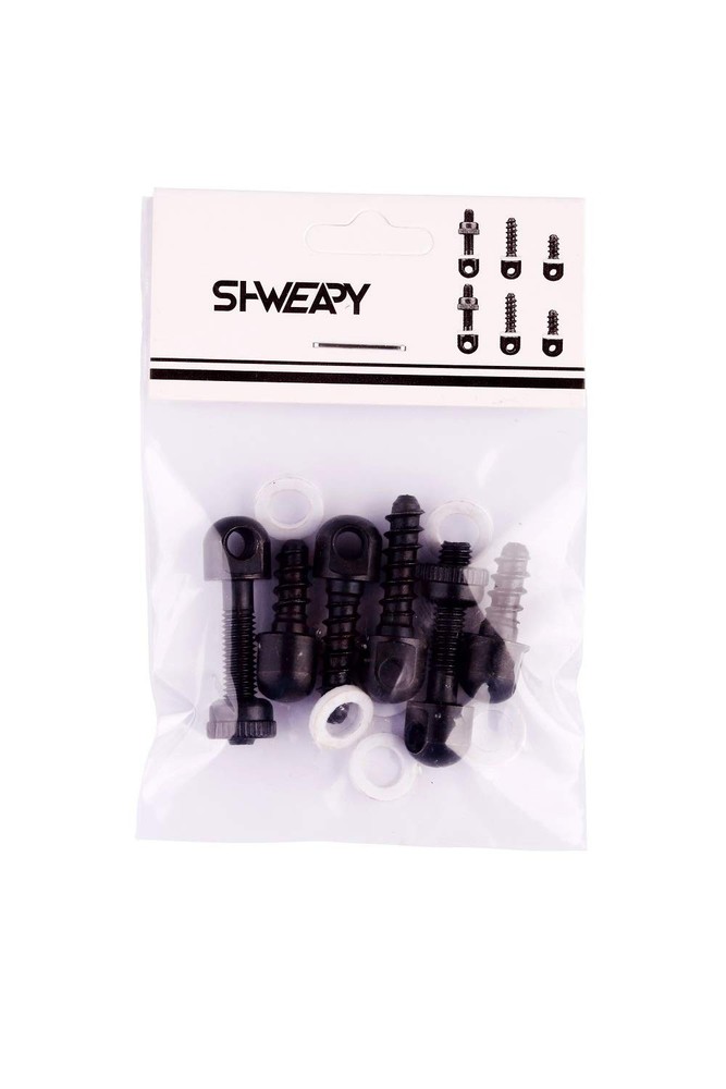 Versatile 6PCS Sling Mounting Kit for Firearms - Heavy-Duty Swivel Studs