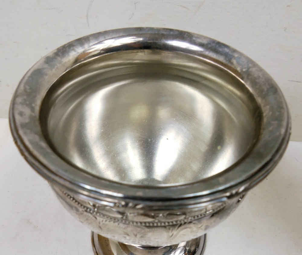 Rogers, Smith & Co Reed & Barton Blanks Silver Plate Tea Set Grape Pattern 1850