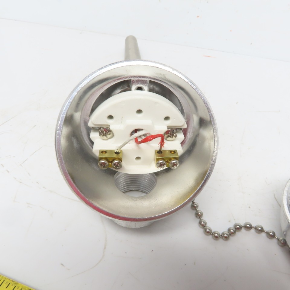A Tech Stainless Steel Thermocouple Assembly 8"