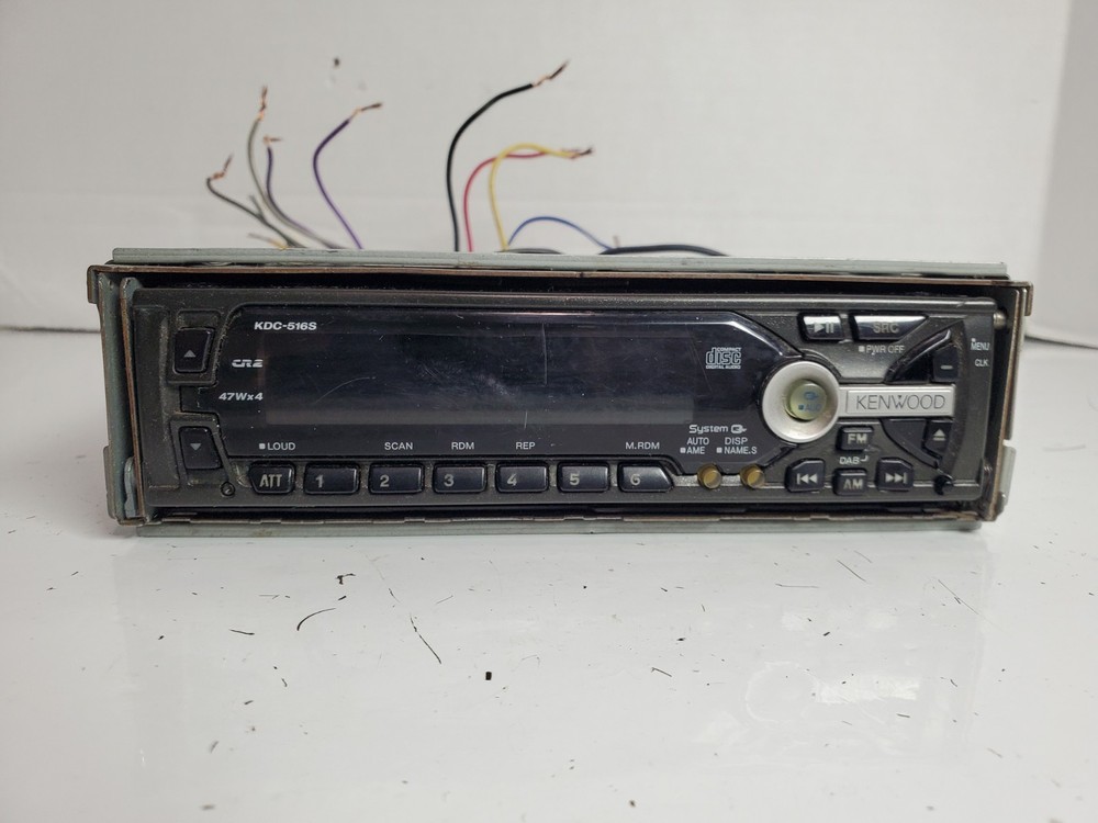 Kenwood KDC-516S Single DIN CD Player - Read Full Description