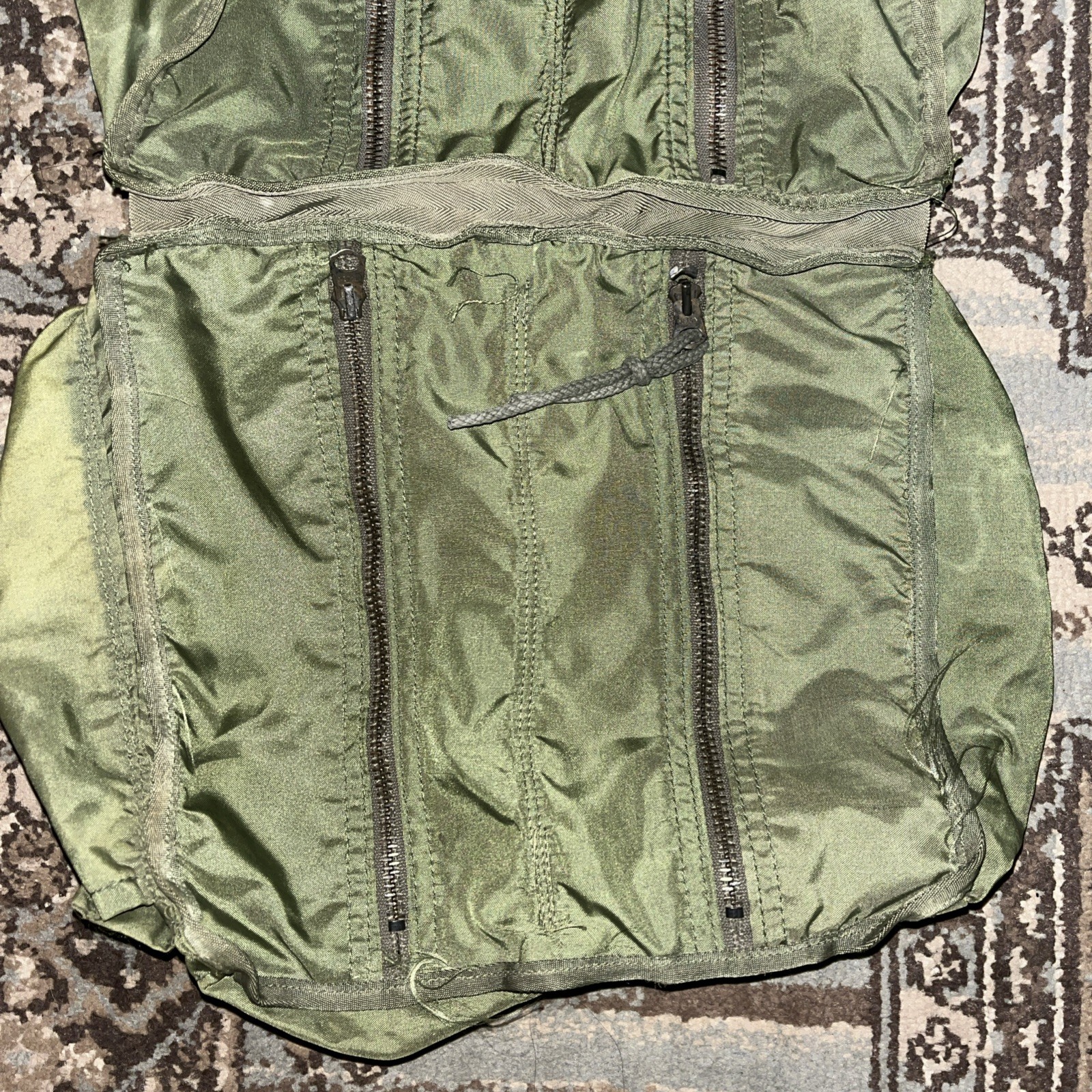 VINTAGE MILITARY US M17 MEDICAL BAG GREEN NSN.6545-01-161-7145 C.R. DANIEL’S