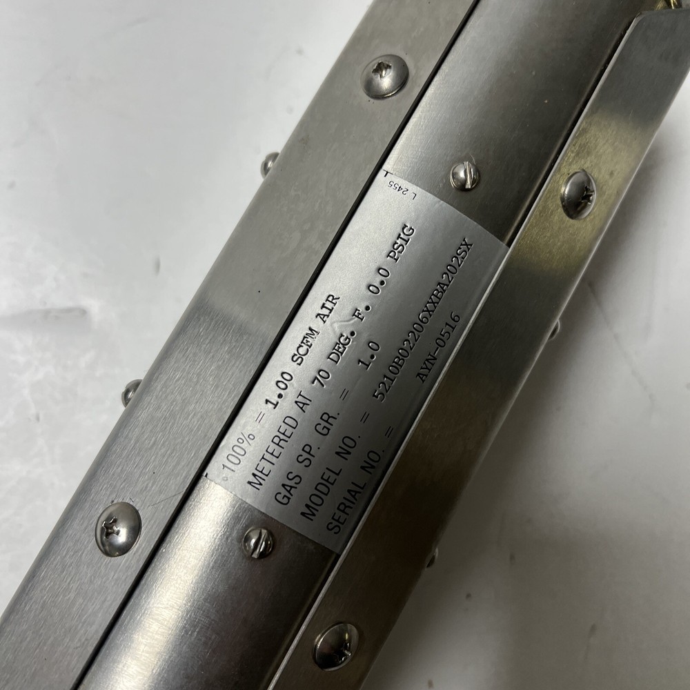 Wallace & Tiernan 5210B02206XXB Variable Area Flow Meter 1/2in Npt