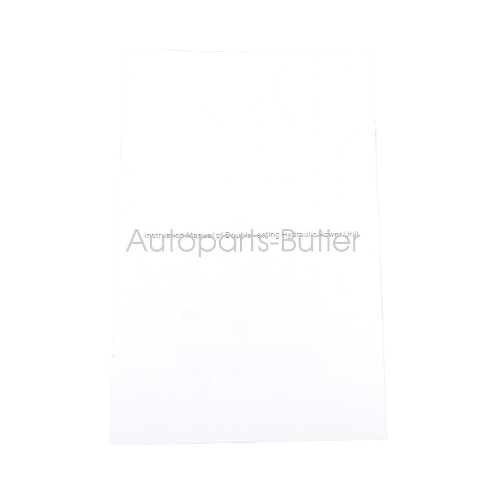 Hydraulic Power Unit Hydraulic Pump 12V Double Acting 4 Quart Dump Trailer