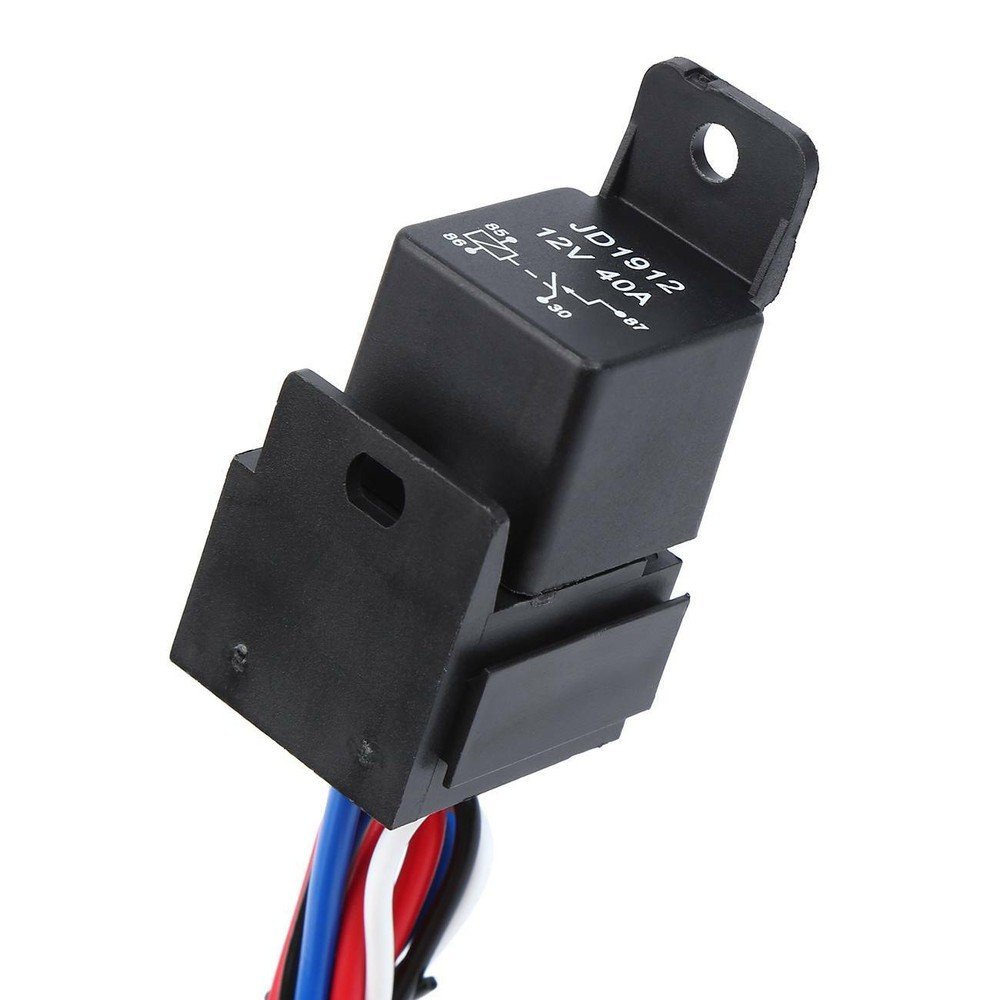 12V Carbon Ignition Switch Panel Engine Start Push Button LED Toggle Racing Car