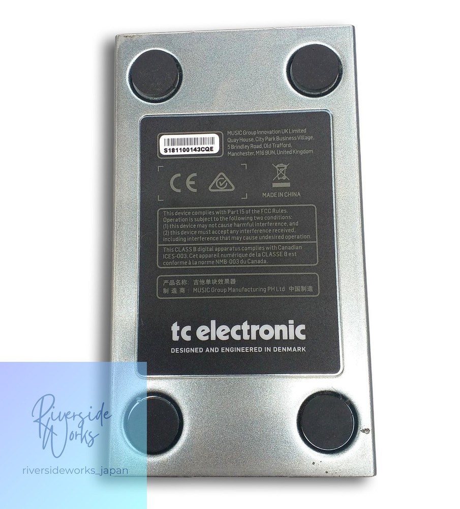 TC ELECTRONIC VIBRACLONE Rotary Effect Pedal Used JP