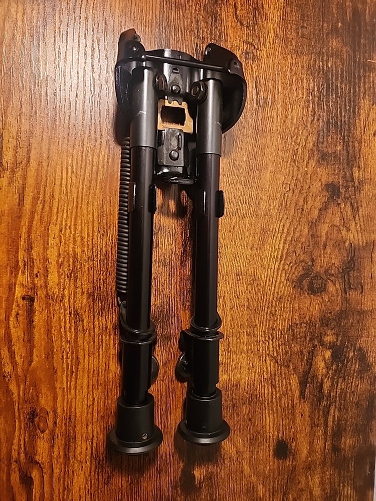 Harris 1A2 Ultralight Adjustable Leg Bipod 8"-12" (Missing Mounting Hardware)