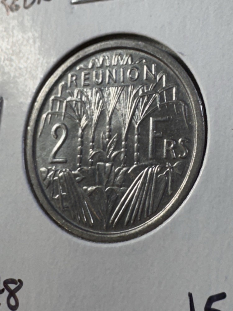 1948 Reunion 2 Francs