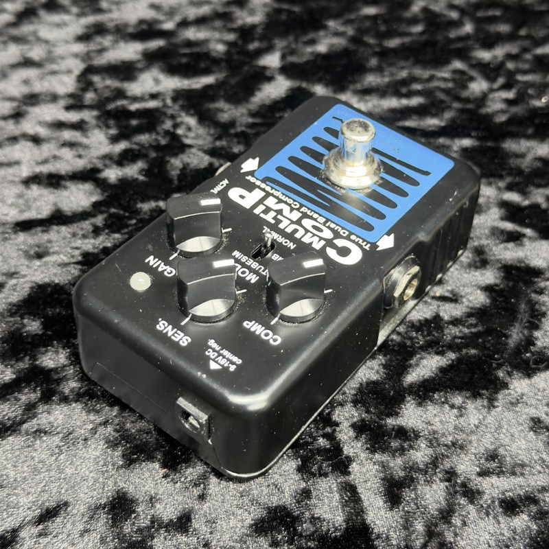 EBS MultiComp Blue Label Bass Compressor Pedal Sensitivity Control Used