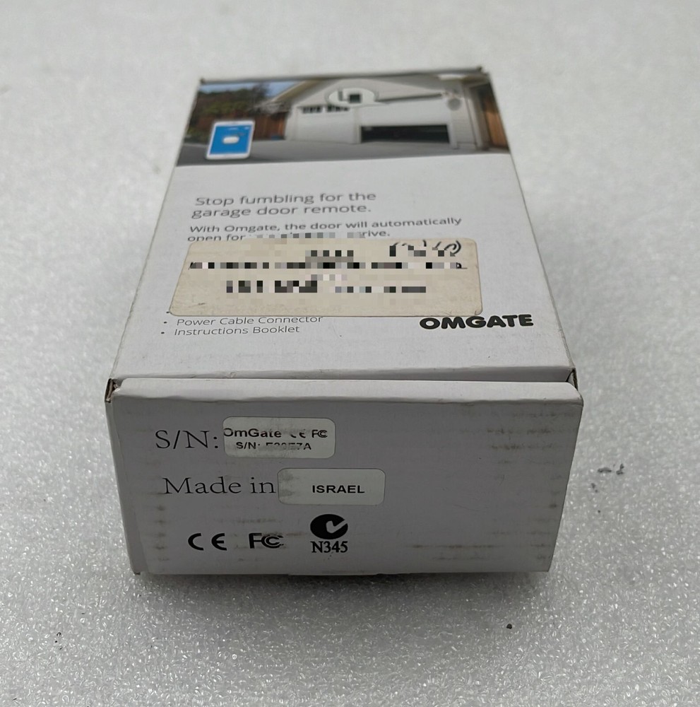 OMGATE OMG-BT1 Bluetooth Remote Garage Door / Gate Controller W/ box