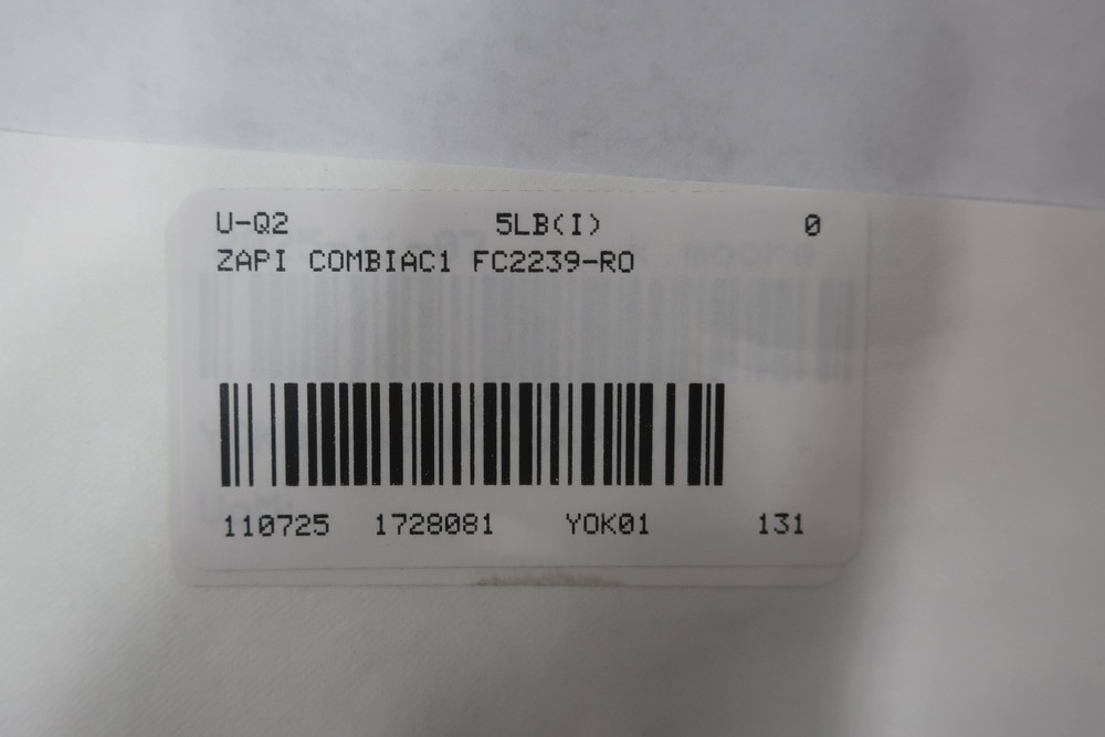 Zapi COMBIAC1 FC2239-RO Combi Inverter Controller