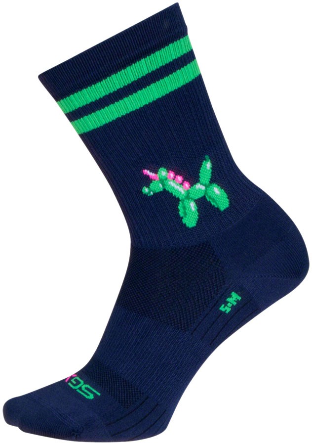 SockGuy Ballonicorn SGX Socks - 6", Small/Medium